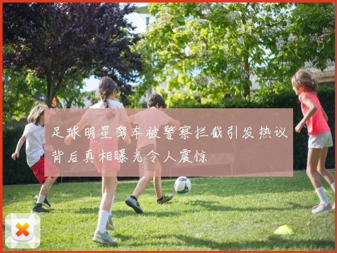 足球明星驾车被警察拦截引发热议背后真相曝光令人震惊