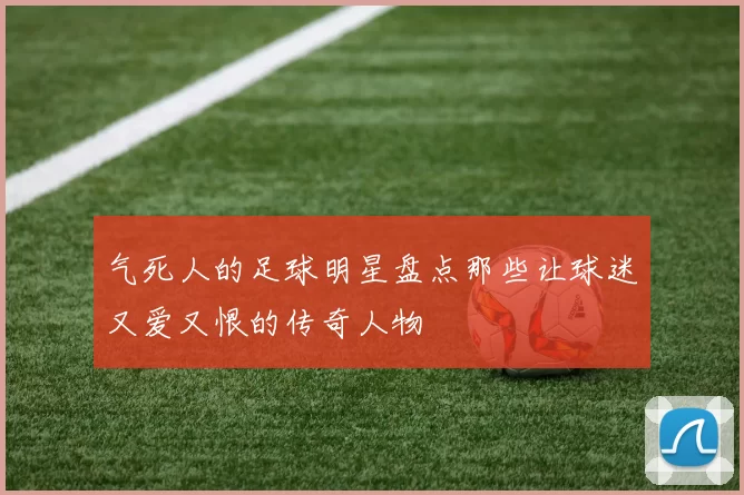 气死人的足球明星盘点那些让球迷又爱又恨的传奇人物