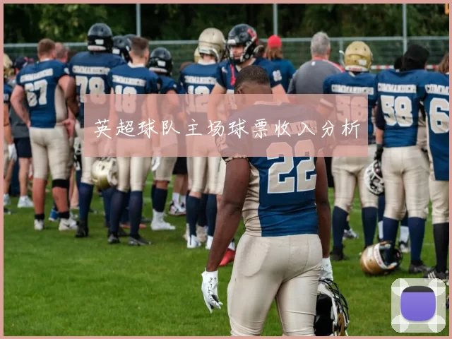 英超球队主场球票收入分析